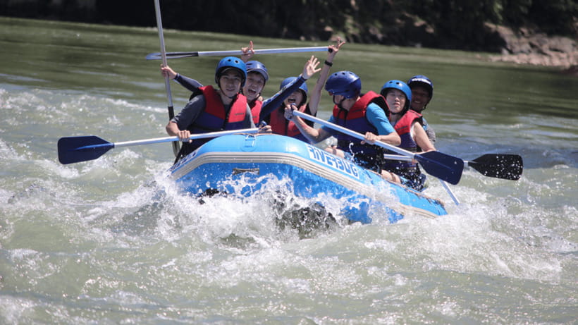 Kota Kinabalu White Water Rafting Grade 1-2 at Kiulu River - The river route and countryside views