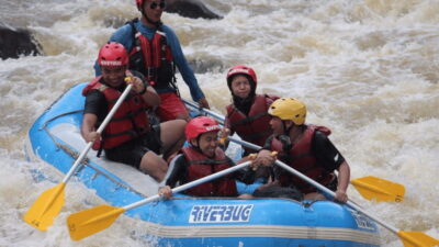 Kota Kinabalu White Water Rafting Grade 1-2 at Kiulu River