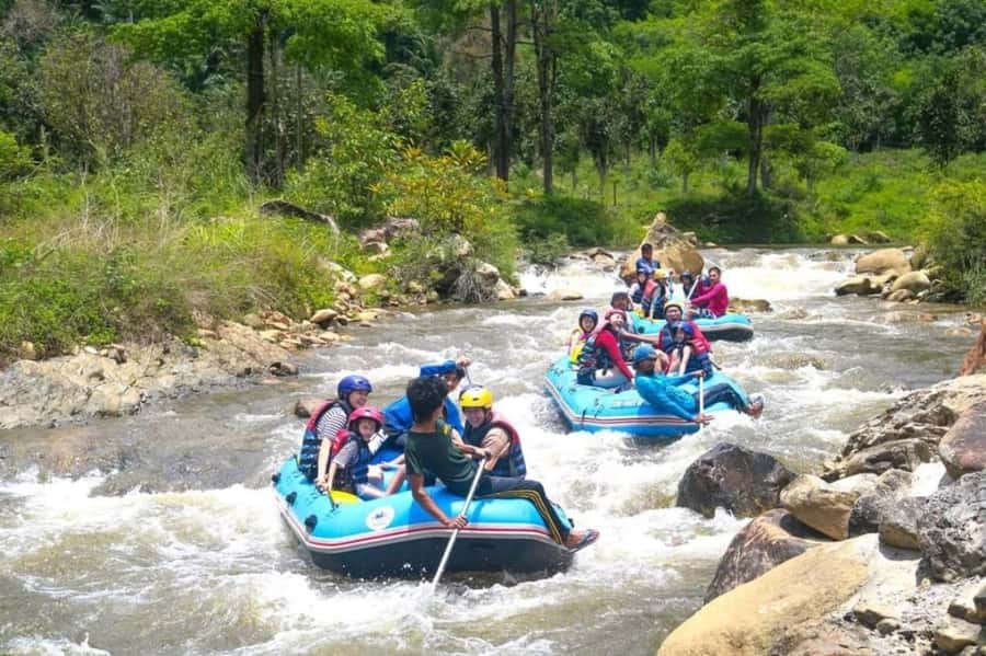 Krabi: 5km Rafting and ATV Ride - Taking on 5 kilometers of white-water