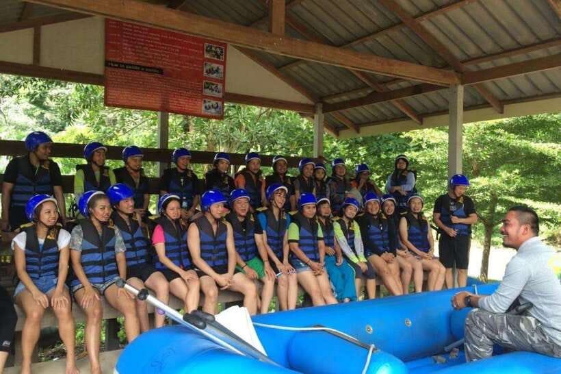 Krabi: 5km Rafting and Waterfall Tour - From Krabi to the river, allow more than one hour