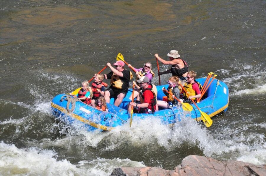Kremmling: Upper Colorado River Rafting Tour - On the river, calm water comes first