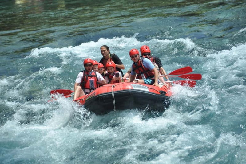 LC Rafting Tour for Families and Couples W/Lunch - The second 7 kilometers and the return to shore