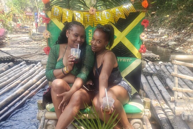 Lethe Bamboo Rafting and Limestone Massage with City Tour - Limestone massage, swimming, and reggae on the water