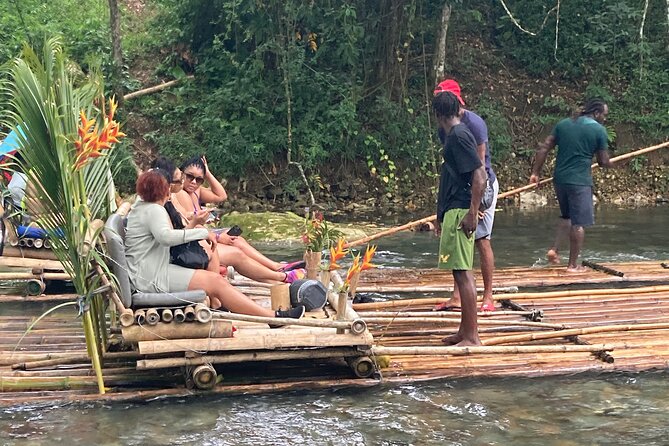 Lethe Bamboo Rafting on the Great River & Jerkie Pon the River - A handcrafted bamboo raft and Captain Alex