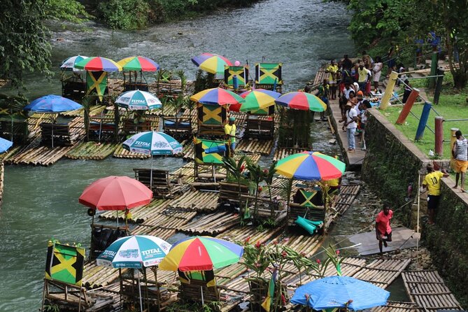 Lethe Bamboo River Rafting and Limestone Foot Massage Experience - The brief stop at Usain Bolt’s Tracks and Records
