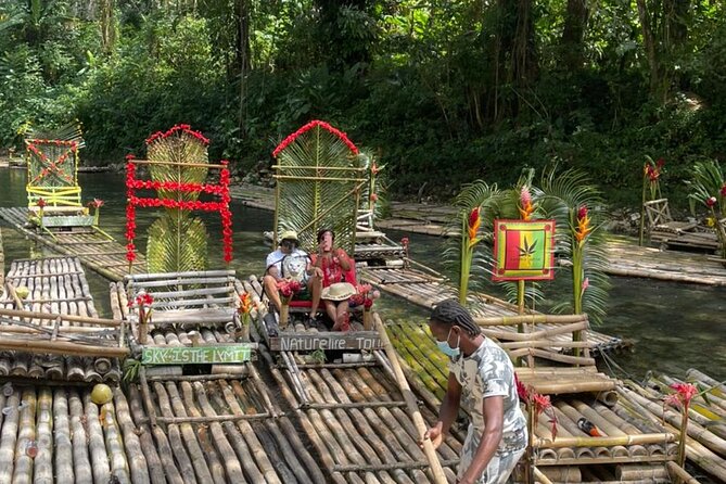 Lethe River Bamboo Rafting with Lime Stone Massage (All fees included) - A Jamaican river ride with a local twist
