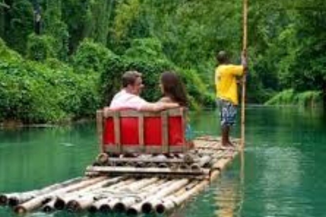 Lethe River Bamboo Rafting with Limestone Massage - The limestone massage stop