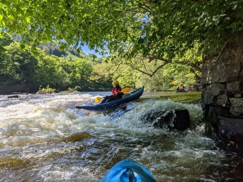 Llangollen: River Dee Whitewater Kayaking Adventure - Getting comfortable in a stable kayak