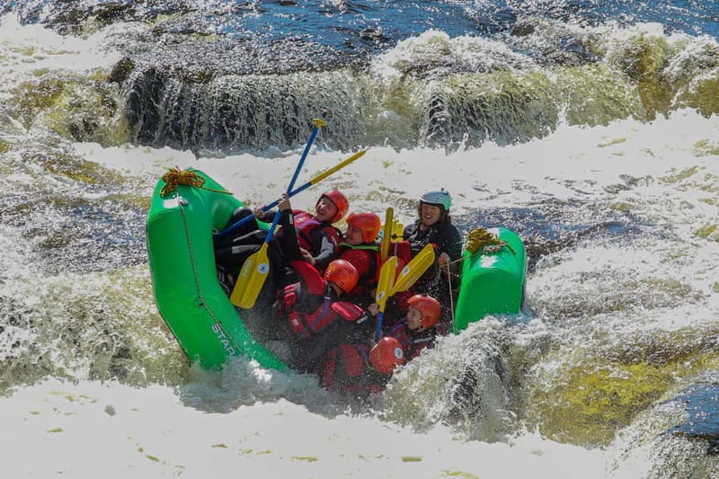 Llangollen: White Water Rafting Adventure - Learning the Paddle Commands Before the First Rapids