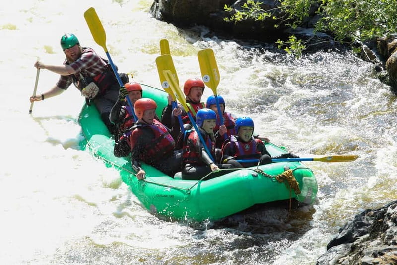Llangollen: White Water Rafting Adventure - Surf Holes, Raft Flips, and Team Challenges