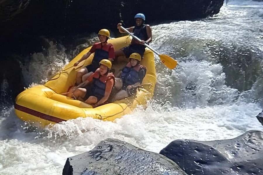 Lombok: White Water Rafting, Rice Terrace & Waterfall Tour - Rafting the Karang Bayan River