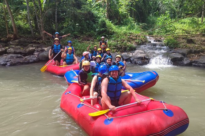 Lombok White Water Rafting Ricefield and Waterfall Tour - Key points at a glance