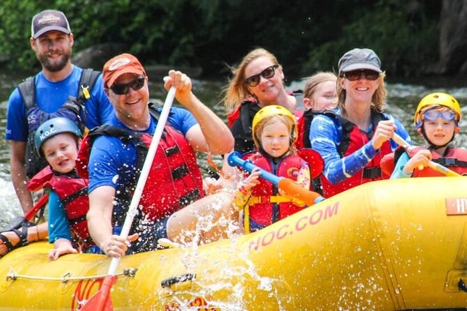 Lower Pigeon River Whitewater Rafting above Ages 3 - Mild Rapids, Real Participation
