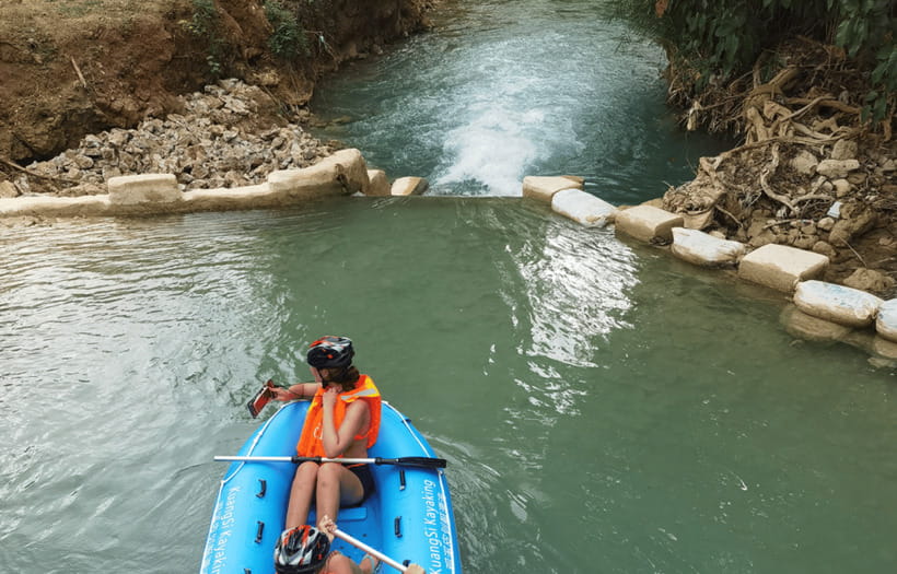 Luang Prabang: Kuang Si Waterfall Jungle Rafting - Starting near the Kuang Si forest