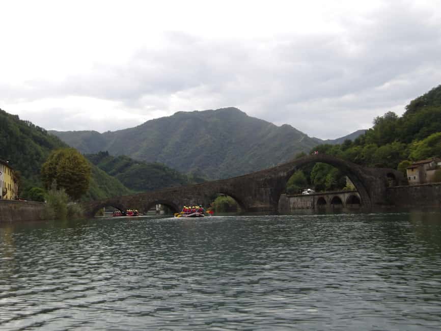Lucca: Family-Friendly Rafting soft - Two first-degree rapids and family river play
