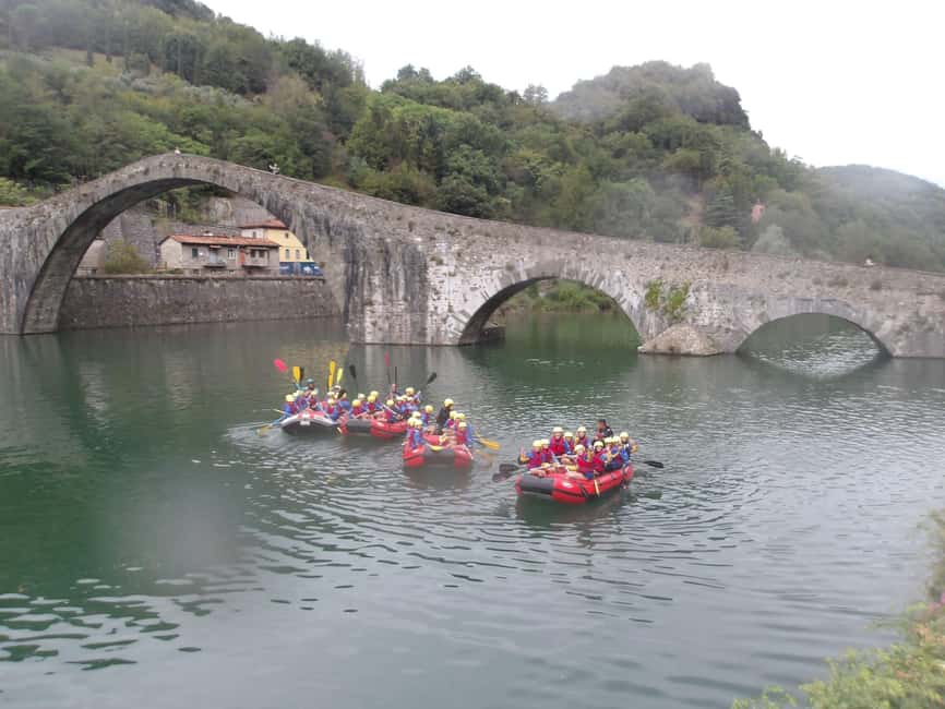 Lucca: Family-Friendly Rafting soft - What the $47 price really covers