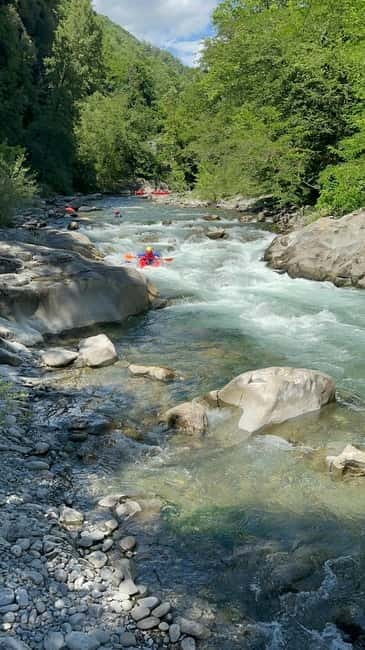 Lucca: packrafting Extreme - The 10-minute ride to Borgo a Mozzano