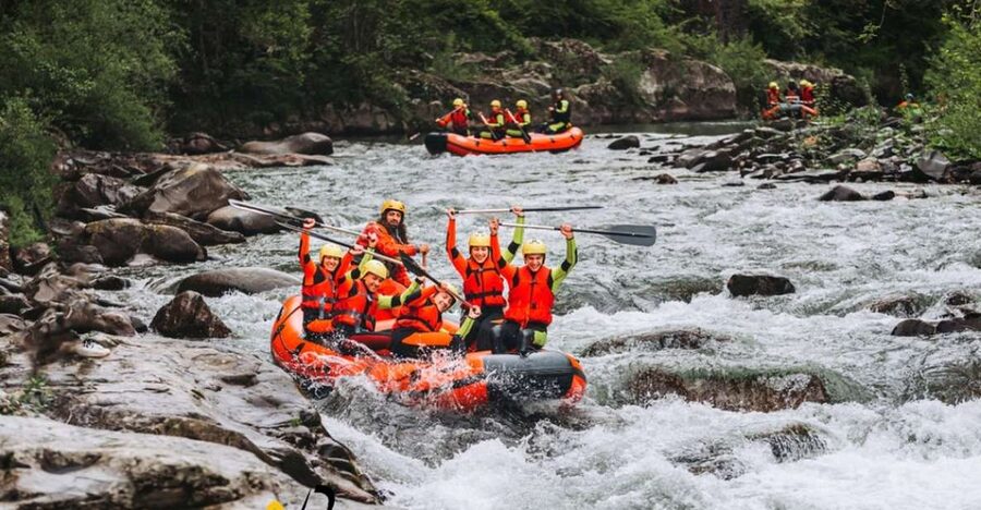 Lucca: Rafting Adventure - What happens on the river