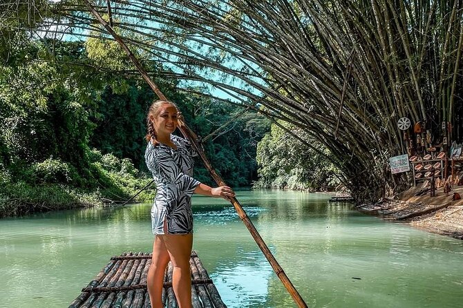 Martha Brae Bamboo Rafting From Montego bay - A gentle river trip from Montego Bay