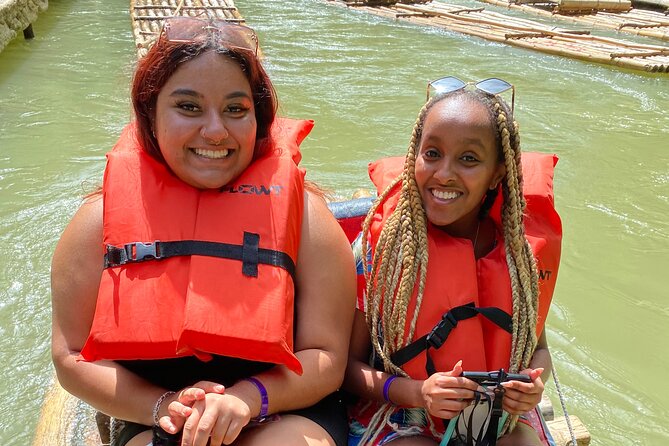 Martha Brae Bamboo Rafting From Montego Bay Resorts - Water, Red Stripe Beer, and the small comforts