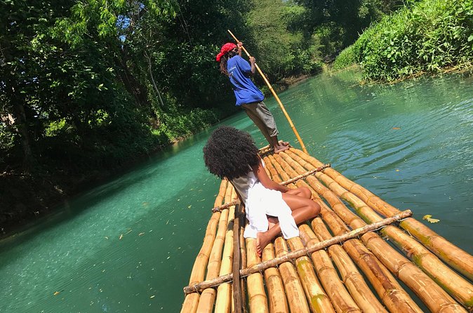 Martha Brae Rafting from Montego Bay with Private Transportation - Swimming in the Martha Brae