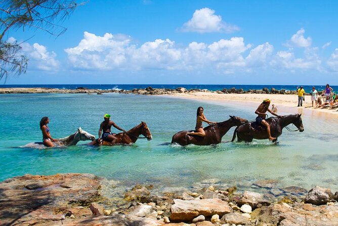 Martha Brae Rafting, Horseback Riding and Luminous Lagoon - Triple Treat - Martha Brae rafting on a three-mile river stretch
