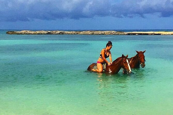 Martha Brae Rafting, Horseback Riding and Luminous Lagoon - Triple Treat - Braco Stables and a horseback ride into the surf