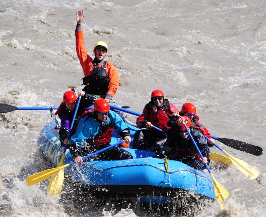 Matanuska Glacier Lions Head Whitewater Rafting - What NOVA supplies for the river