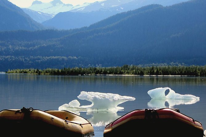 Mendenhall Glacier Float Trip - Snacks, photos, and the end of the route
