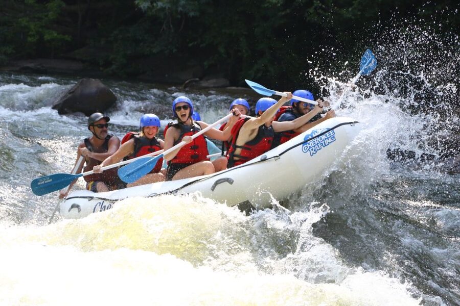 Middle Ocoee River Whitewater Rafting Trip - Most Popular - Broken Nose, Roller Coaster, and Table Saw