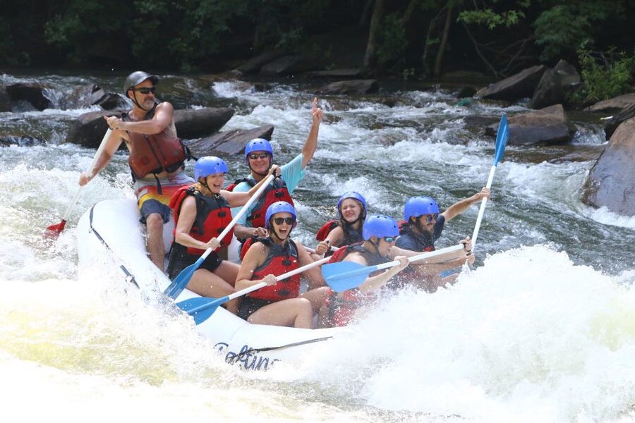 Middle Ocoee River Whitewater Rafting Trip - Most Popular - Hell’s Hole and the strongest whitewater