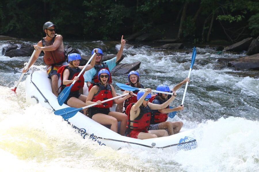 Middle Ocoee River Whitewater Rafting Trip - Most Popular - The swimming stop gives you a reset