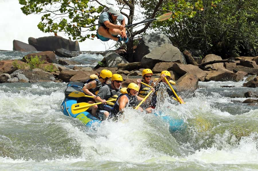 Middle Ocoee Whitewater Rafting - Top Rated - Check-in, equipment, and the ride to the river
