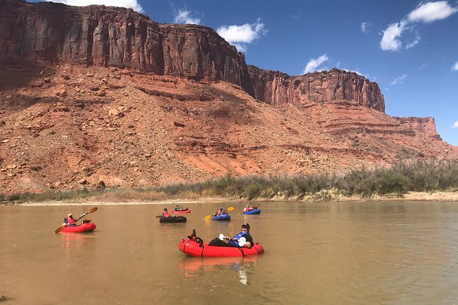 Moab Canyoneering and Packrafting Combo - The hike out and the switch to river mode