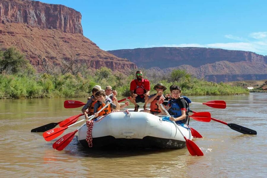 Moab: Half-Day Rafting Trip on Colorado River - Mild rapids, cool water, and a little action