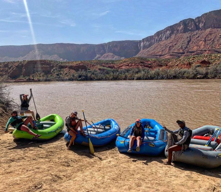 Moab: Whitewater Rafting on the Colorado River - The Highway 128 ride is part of the experience