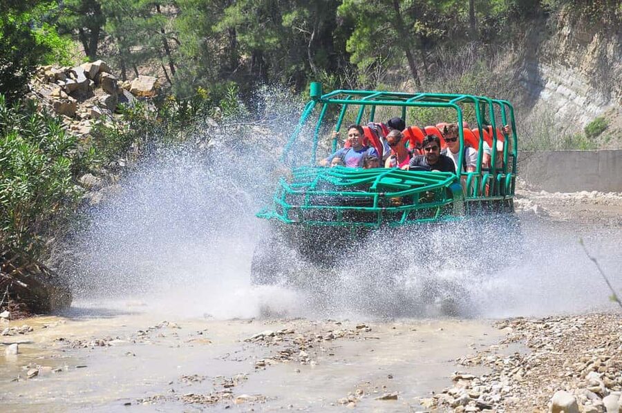 Monster Truck Adventure, Buggy, Rafting & Zipline + Lunch - Four thrills in one Köprülü Canyon outing
