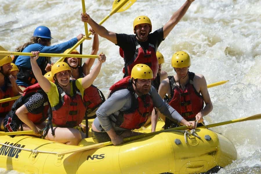 Mont-Tremblant: Half-Day White Water Rafting - The Rouge River, 8 km of changing pace