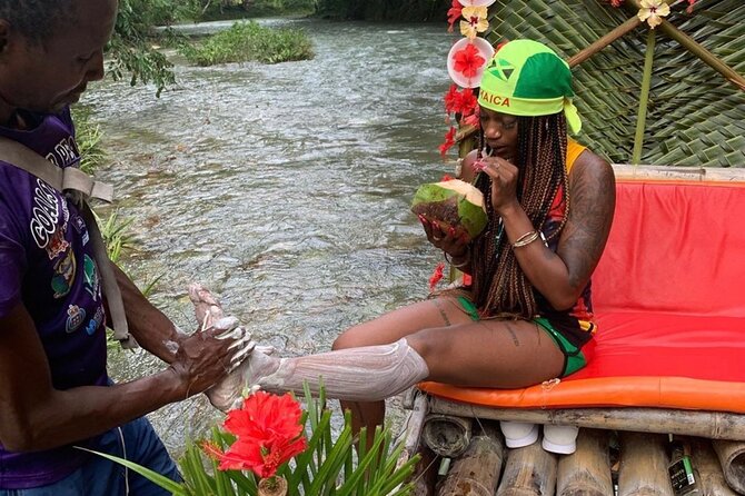 Montego Bay ATV Ride & Bamboo Rafting With Limestone Foot Massage - Lethe and the Great River by bamboo raft