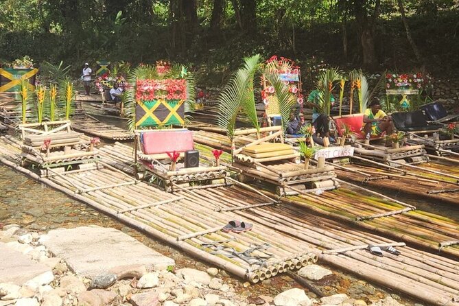 Montego Bay Bamboo Rafting & limestone Massage Private Transfer. - The Limestone Massage and River-Side Pause