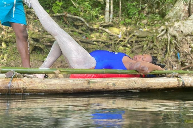 Montego Bay Bamboo River Rafting and Limestone Massage - Private transportation with an important price check