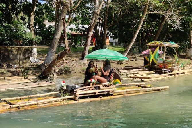 Montego Bay Bamboo River Rafting Limestone Foot Massage - What the bamboo raft ride is really like