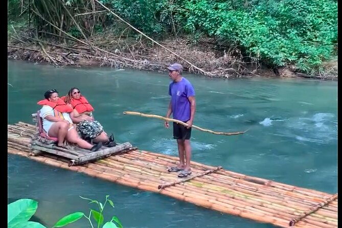 Montego Bay Bamboo River Rafting with Limestone Massage - Timing, weather, and cancellation details