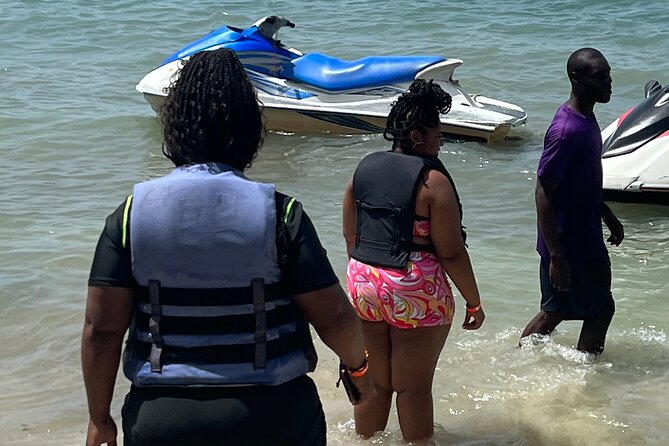 Montego Bay Jetski and Bamboo River Rafting Private Tour - Tropical Bliss Beach gives you a one-hour coastal stop