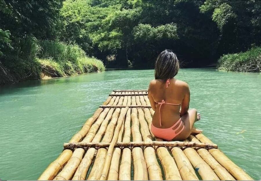 Montego Bay: Private Bamboo Rafting with Limestone Massage - Leaving Montego Bay for Lethe Estate