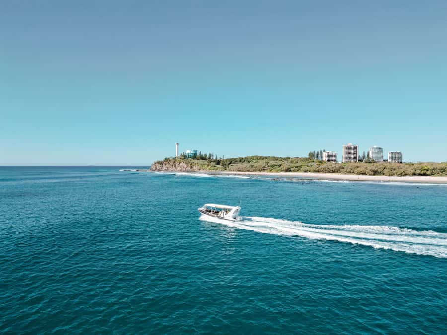 Mooloolaba: Adventure Rafting Turtle Tour - Leaving The Wharf Mooloolaba