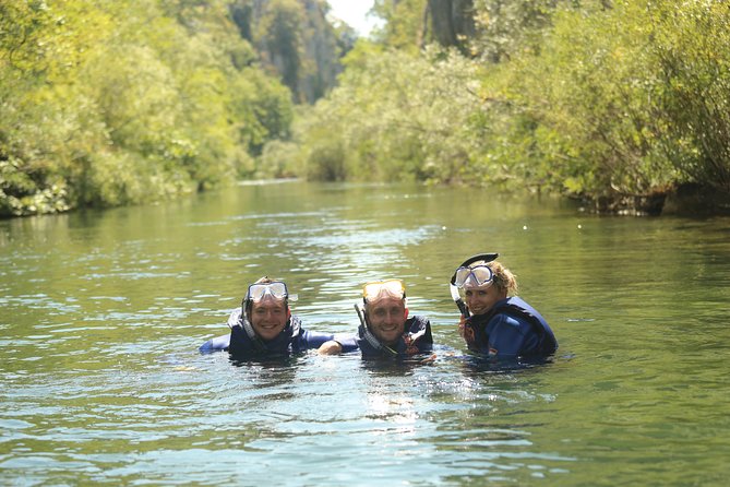 Multi Adventure Experience - Rafting with elements of canyoning - Cliff jumps, slides, and the optional challenge