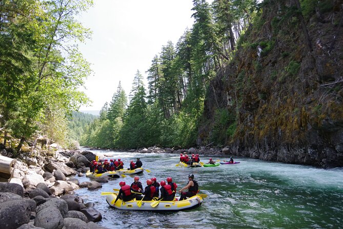 Nahatlatch River Rafting - 24 Amazing Rapids - Snacks, lunch, and the best part of the recovery
