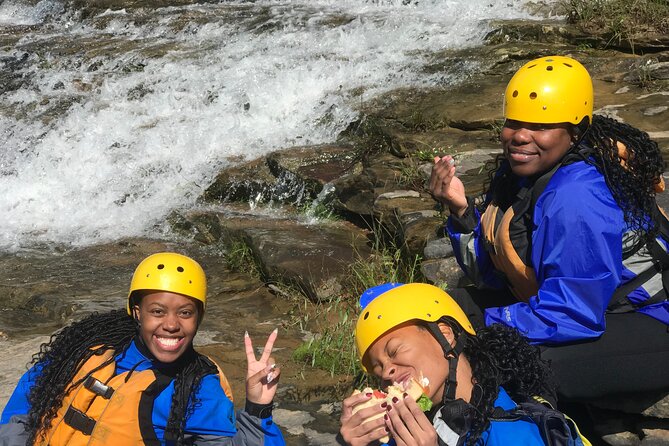 National Park Whitewater Rafting in New River Gorge WV - Riverside lunch on the 9 AM departure