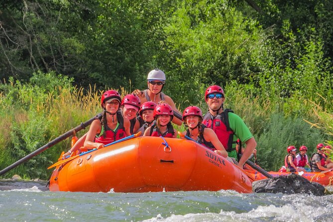 Nugget Falls class IV Half-Day Rafting on The Rogue River - Getting comfortable before the whitewater rises